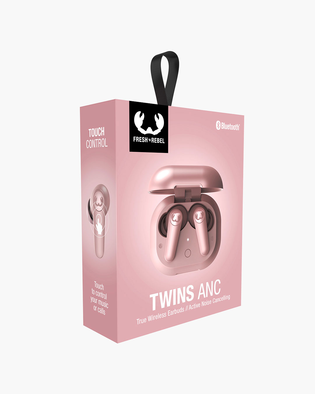Fresh 'n Rebel - Twins ANC - True Wireless In-ear headphones with active noise cancelling - Dusty Pink