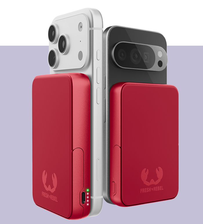 Fresh 'n Rebel - Wireless Magnetic Powerbank - Apple MagSafe + Google PixelSnap
