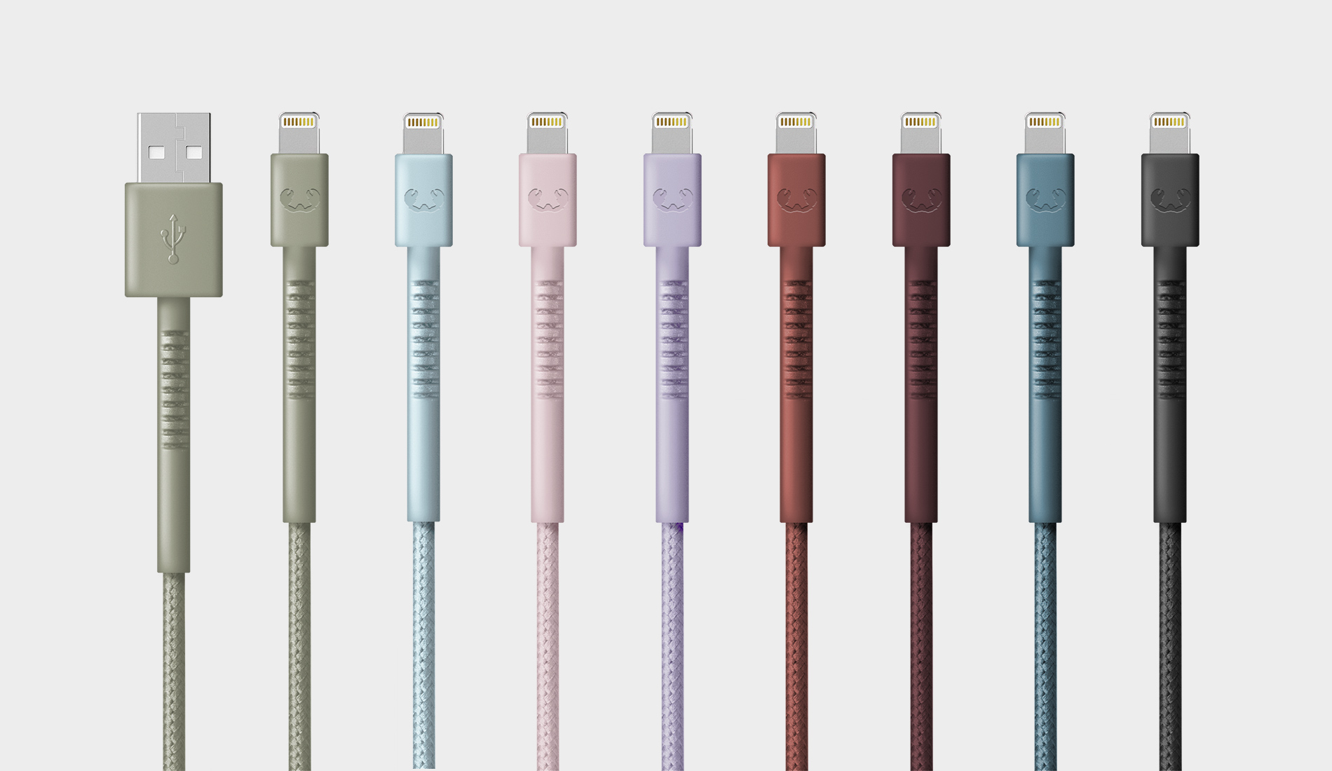 Fresh 'n Rebel - USB to Lightning Cable - Colours