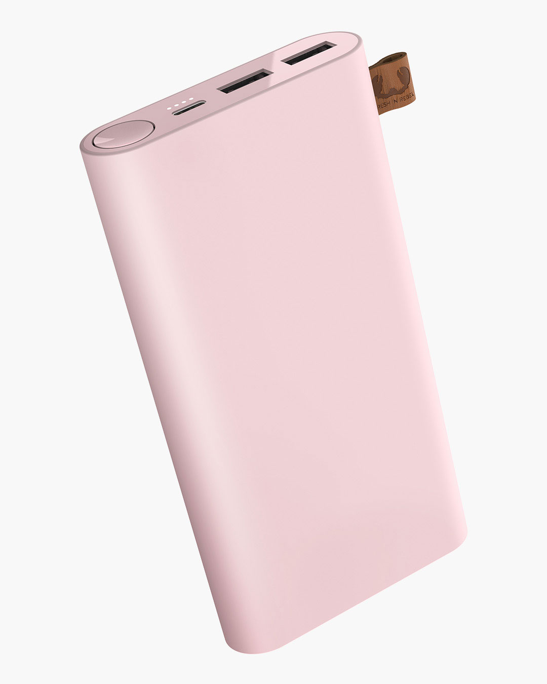 Powerbank 18000 mAh USB-C - Smokey Pink - Roze - 3 Poorten