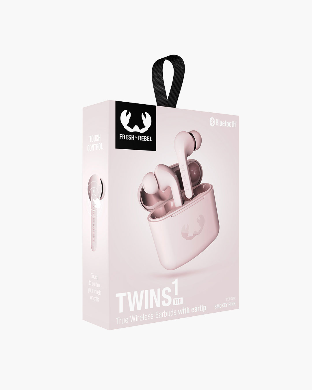 Fresh 'n Rebel - Twins 1 - True Wireless In-ear headphones with ear tip - Smokey Pink