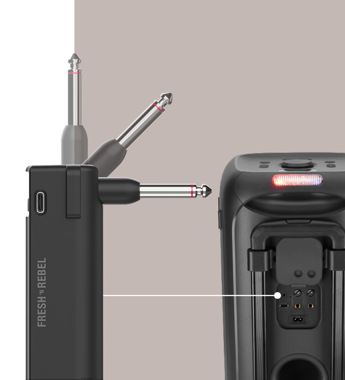 Fresh 'n Rebel - Wireless Microphone Set - Party Speaker Compatible