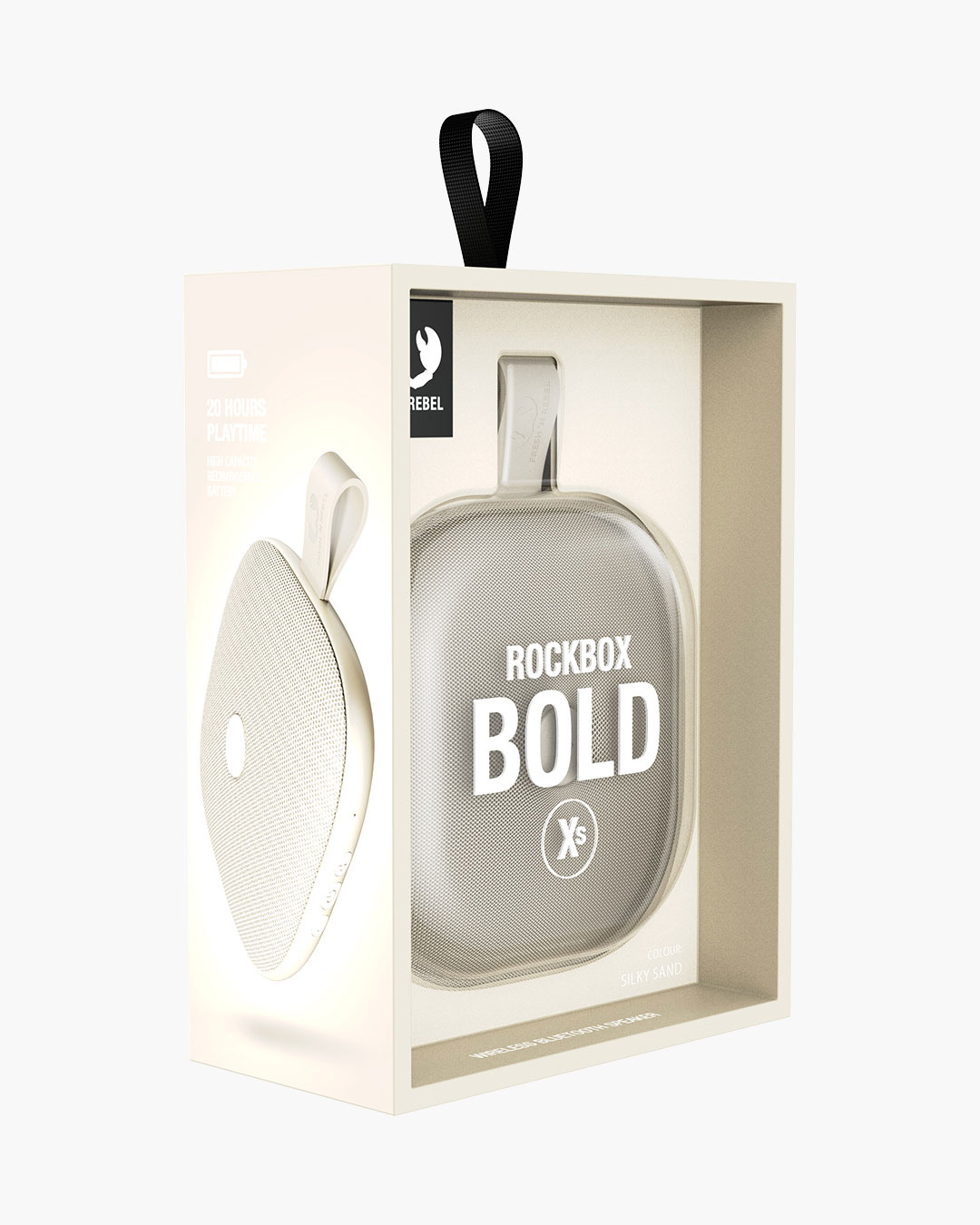 Fresh 'n Rebel - Rockbox Bold Xs - Wireless Bluetooth speaker - Silky Sand