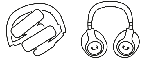 Fresh \'n Rebel Over-ear ANC 2 ANC headphones with Clam 