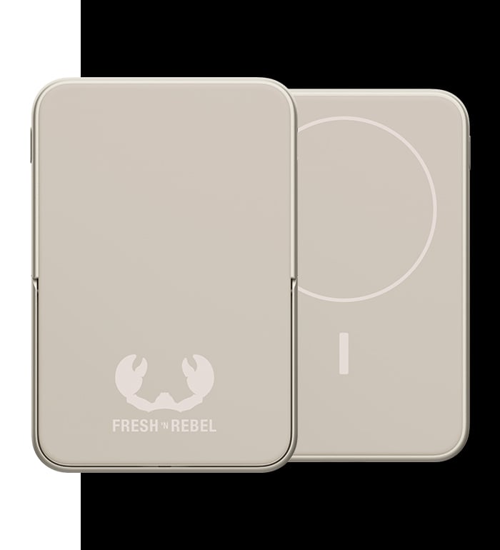 Fresh 'n Rebel - Wireless Magnetic Powerbank - Quality