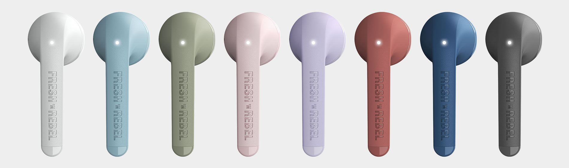 Fresh 'n Rebel Twins 1 True Wireless earbuds colours