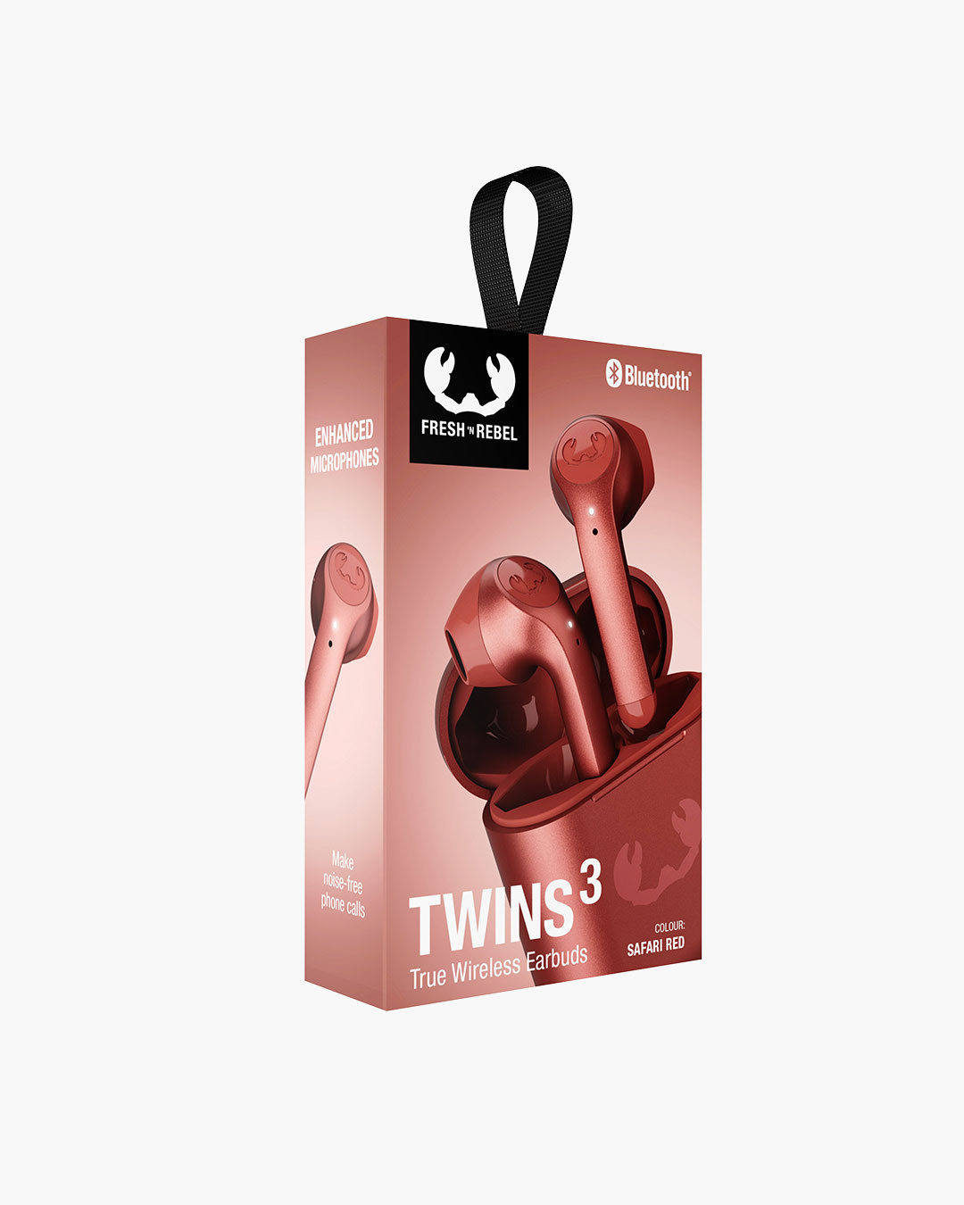 Fresh 'n Rebel - Twins 3 - True Wireless In-ear headphones - Safari Red