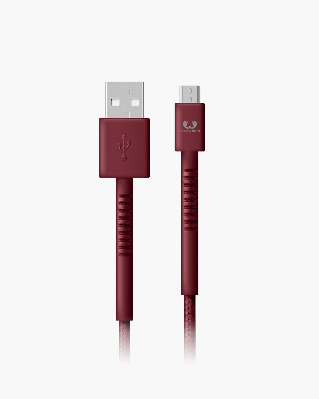 Fresh 'n Rebel - USB to Micro USB cable 3,0m - Ruby Red