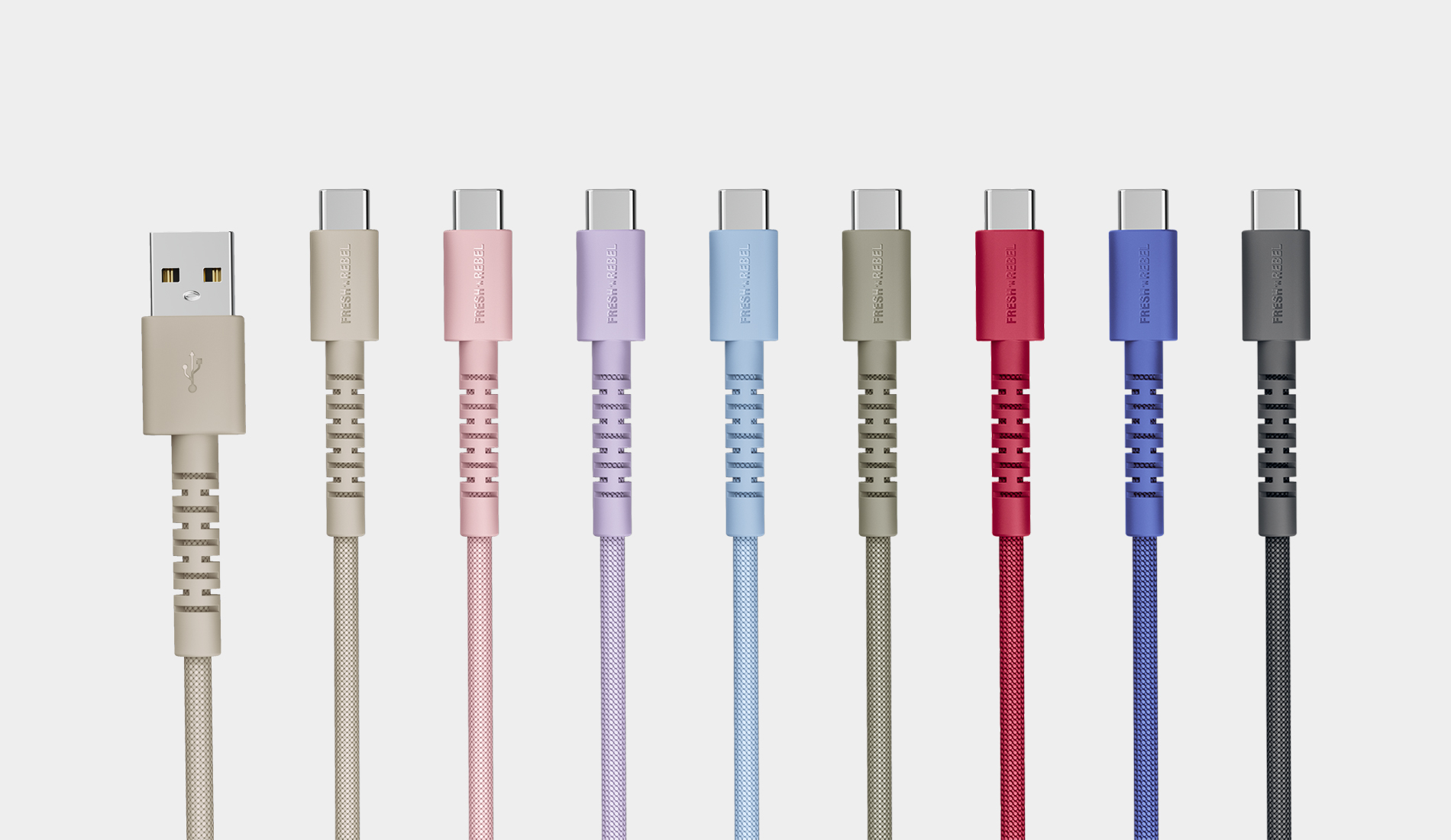 Fresh 'n Rebel - USB to Lightning Cable - Colours