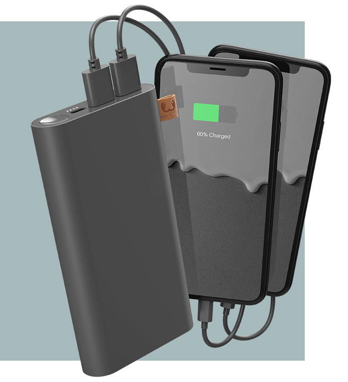 kiespijn Kelder B.C. Fresh 'n Rebel 18000 mAh Powerbank | Tot 6x opladen | Nu online!