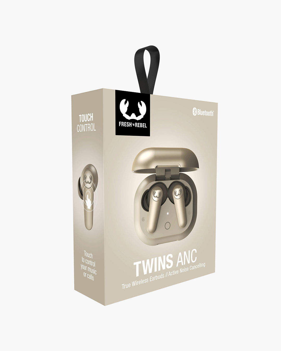 Fresh 'n Rebel - Twins ANC - True Wireless In-ear headphones with active noise cancelling - Silky Sand