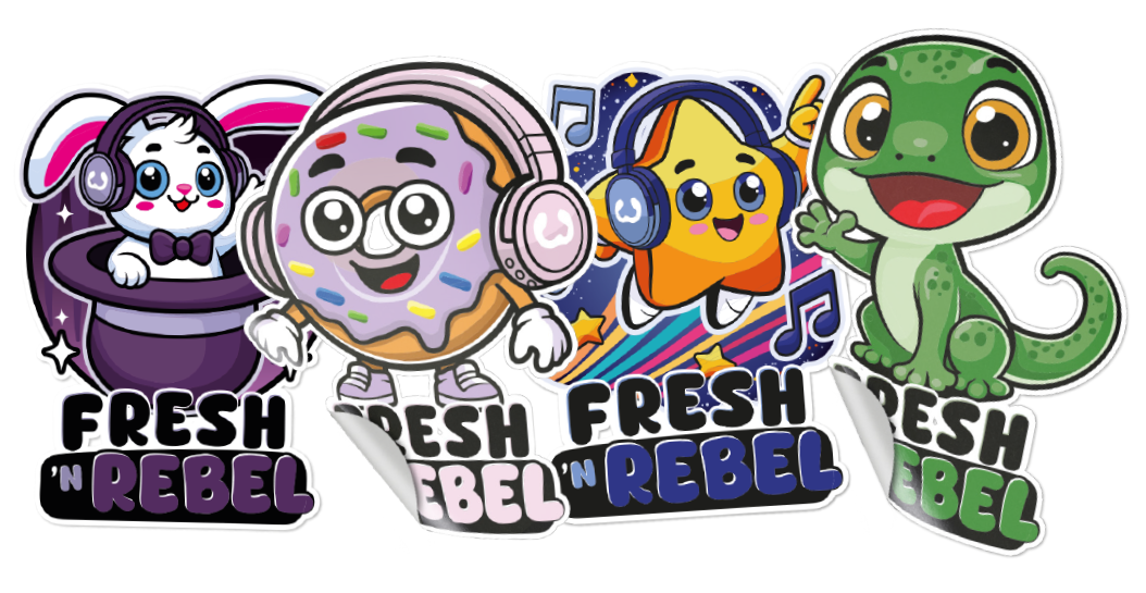 Fresh 'n Rebel - Code Junior - Fun Stickers