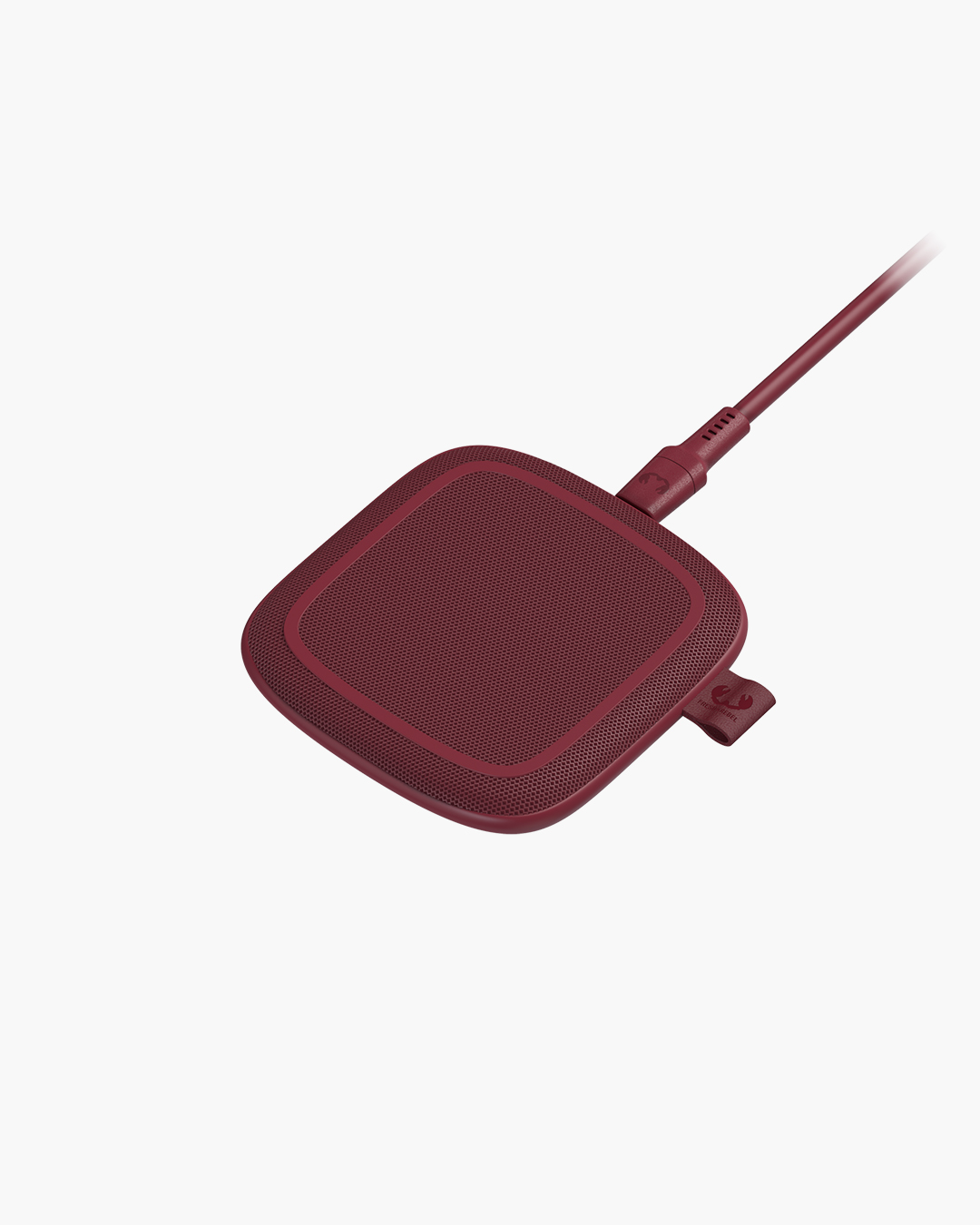 Fresh 'n Rebel - Base - 10W Wireless Charging Pad - Ruby Red