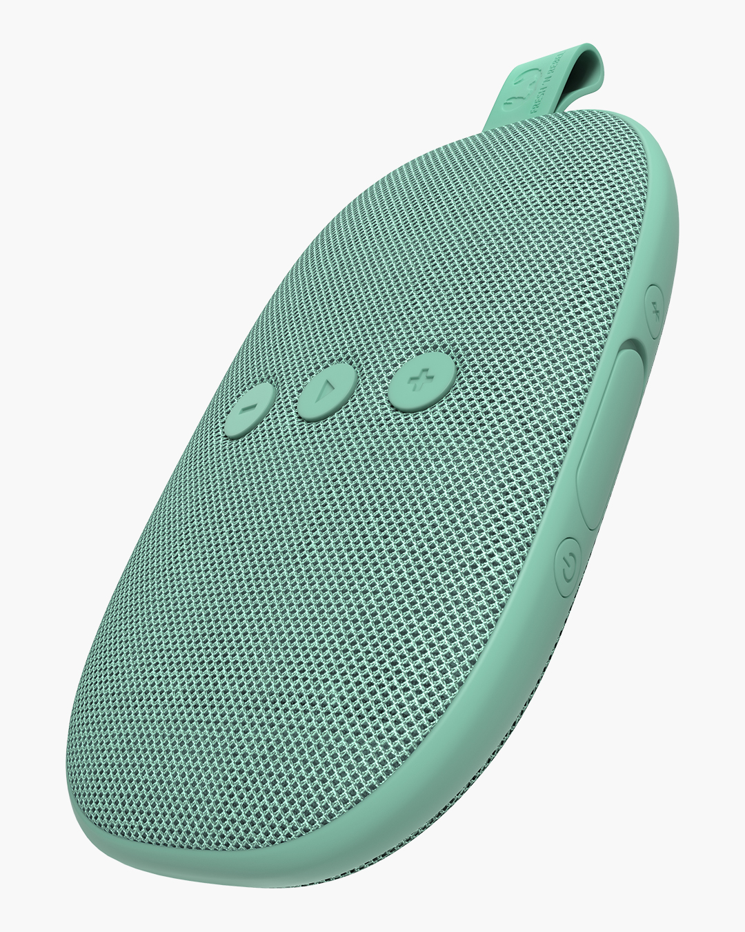 grigio chiaro Fresh ‘n Rebel Speaker Bluetooth Rockbox Pebble Cloud Altoparlante portatile wireless antiurto e splash / resistente agli schizzi / bassi profondi con 5 ore di autonomia vivavoce