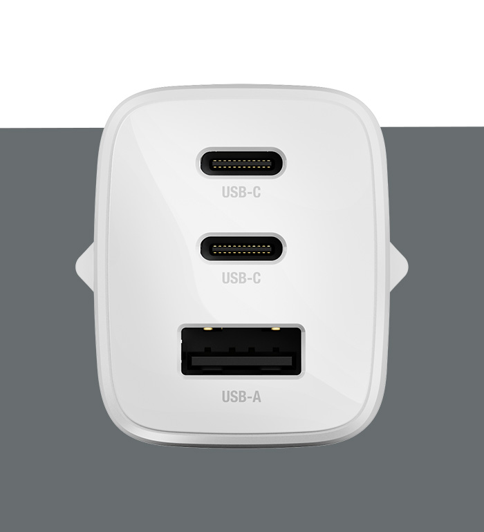 Fresh 'n Rebel - 67W Super Fast Charging (USB-A + 2x USB-C PD)