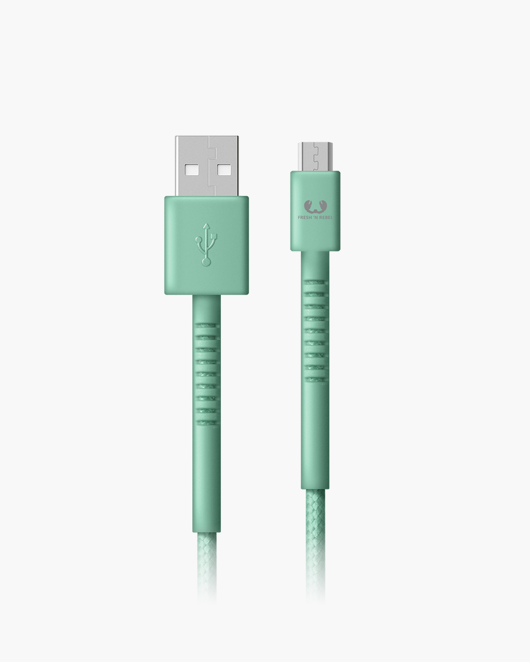 Fresh 'n Rebel - USB to Micro USB cable 3,0m - Misty Mint