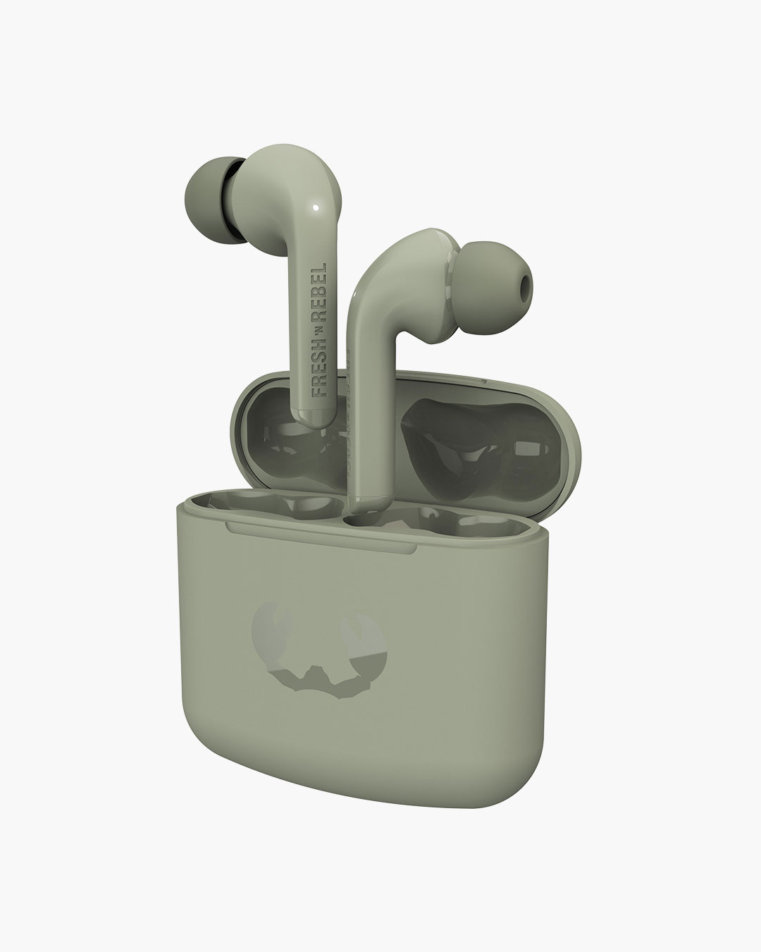 Fresh 'n Rebel - Twins 1 - True Wireless In-ear headphones with ear tip - Dried Green