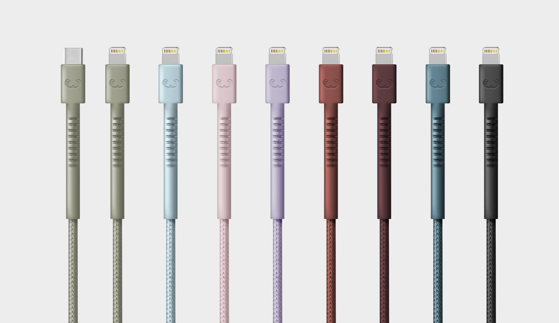 Fresh 'n Rebel Cable USB-C a Lightning 2m Dreamy Lilac Lila