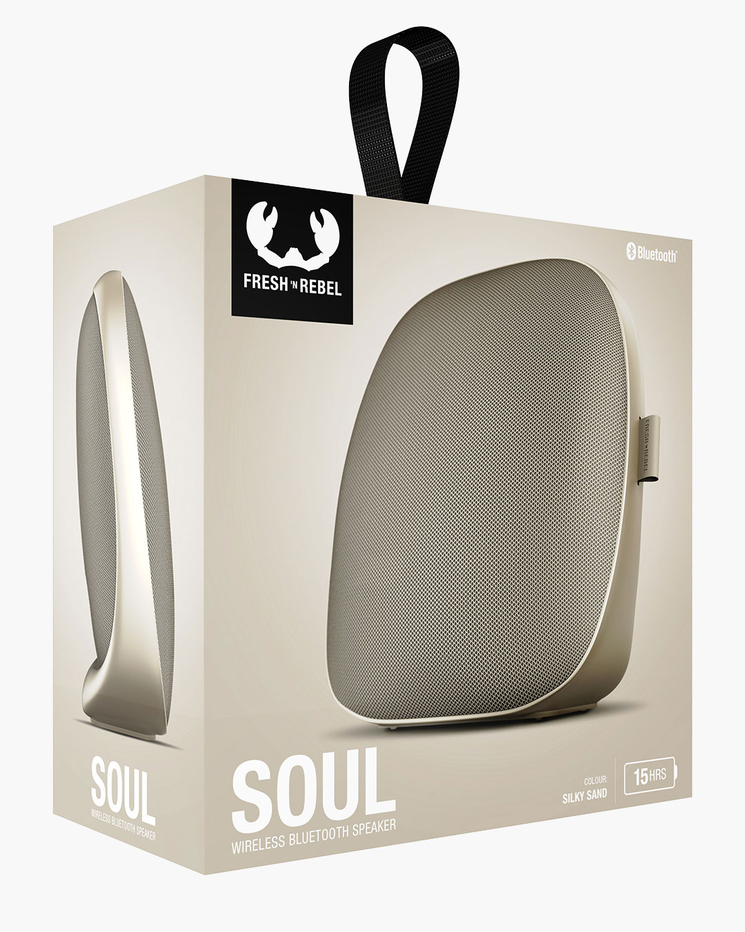 Fresh 'n Rebel - Soul - Wireless Bluetooth home speaker - Silky Sand