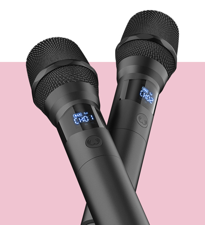 Fresh 'n Rebel - Wireless Microphone Set - Stylish and Durable