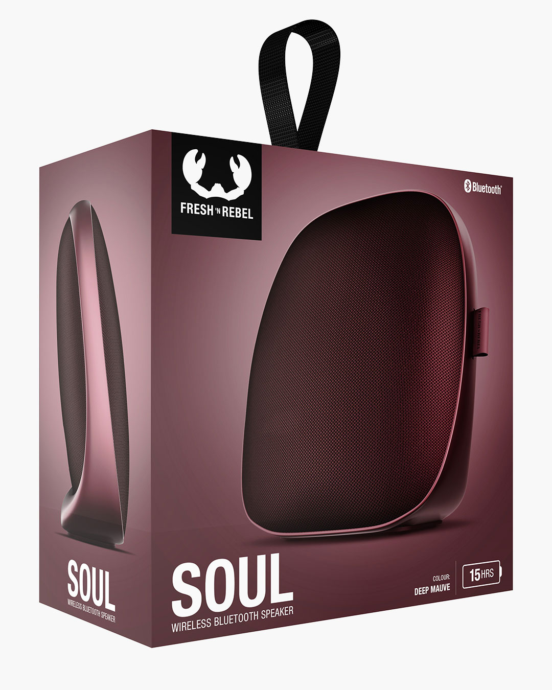 Fresh 'n Rebel - Soul - Wireless Bluetooth home speaker - Deep Mauve