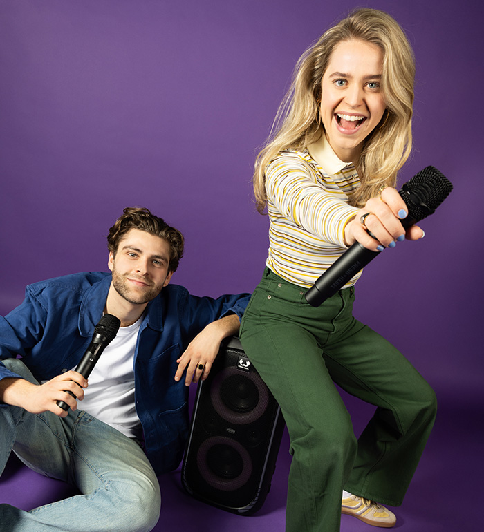 Fresh 'n Rebel - Wireless Microphone Set - Battery Life