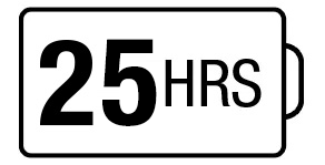 Fresh 'n Rebel - Wireless Microphone Set - Battery life