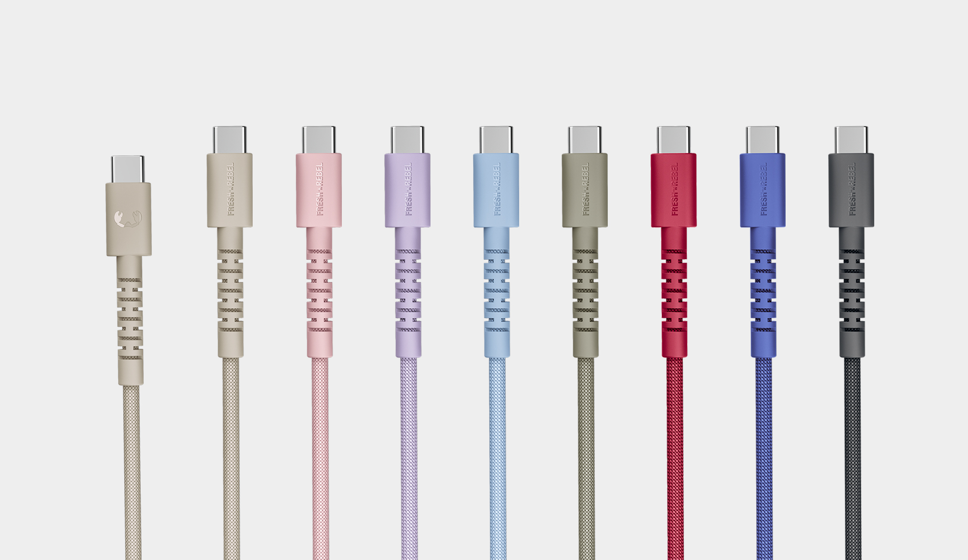 Fresh 'n Rebel - USB to Lightning Cable - Colours