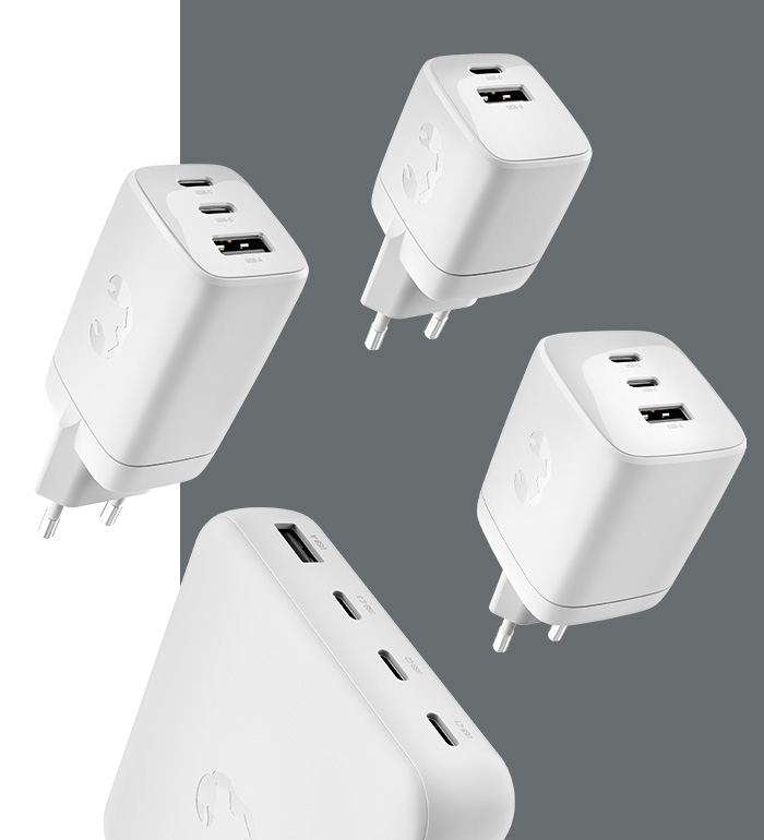 Fresh 'n Rebel - 140W GaN3 Charging Station - Fast Charging