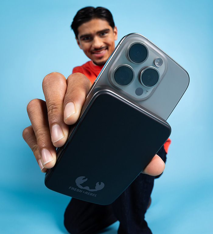 Fresh 'n Rebel - Wireless Magnetic Powerbank - Wireless Charging